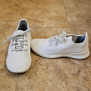 Allbirds Tree Runners White Knit Sneakers